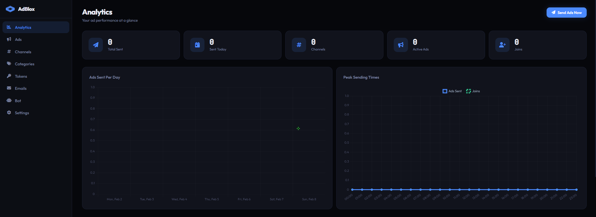 AdBlox Dashboard
